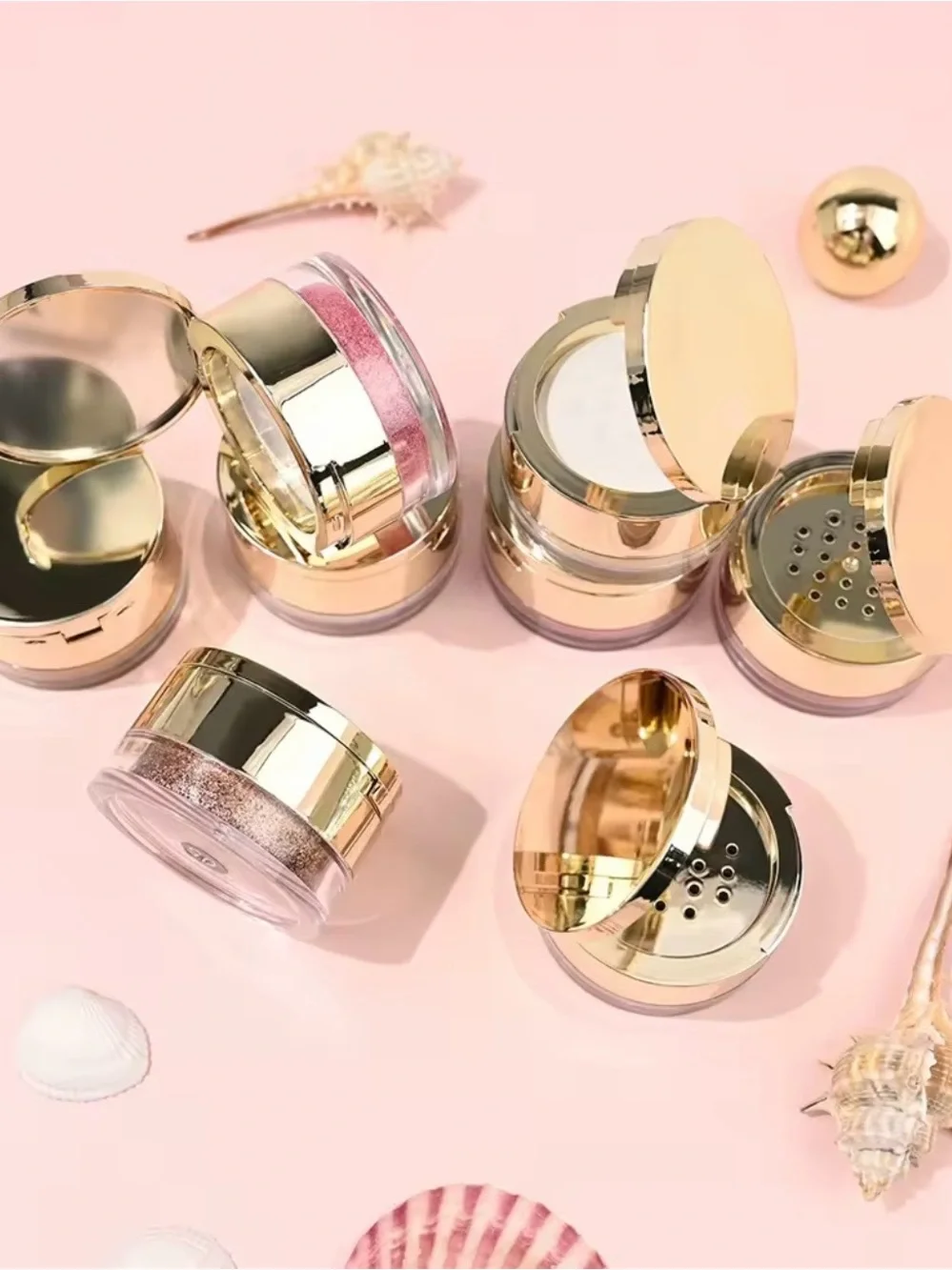 Pink Highlighter Powder – Radiant Pink Glow